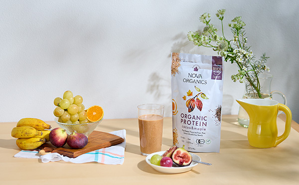 オーガニックプロテインカカオ＆メープル