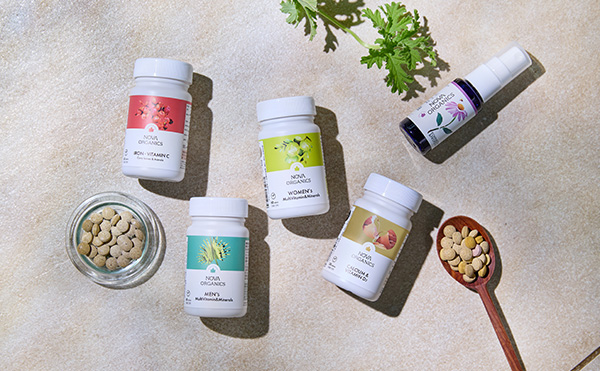 合成の固形化剤を添加していないタブレット